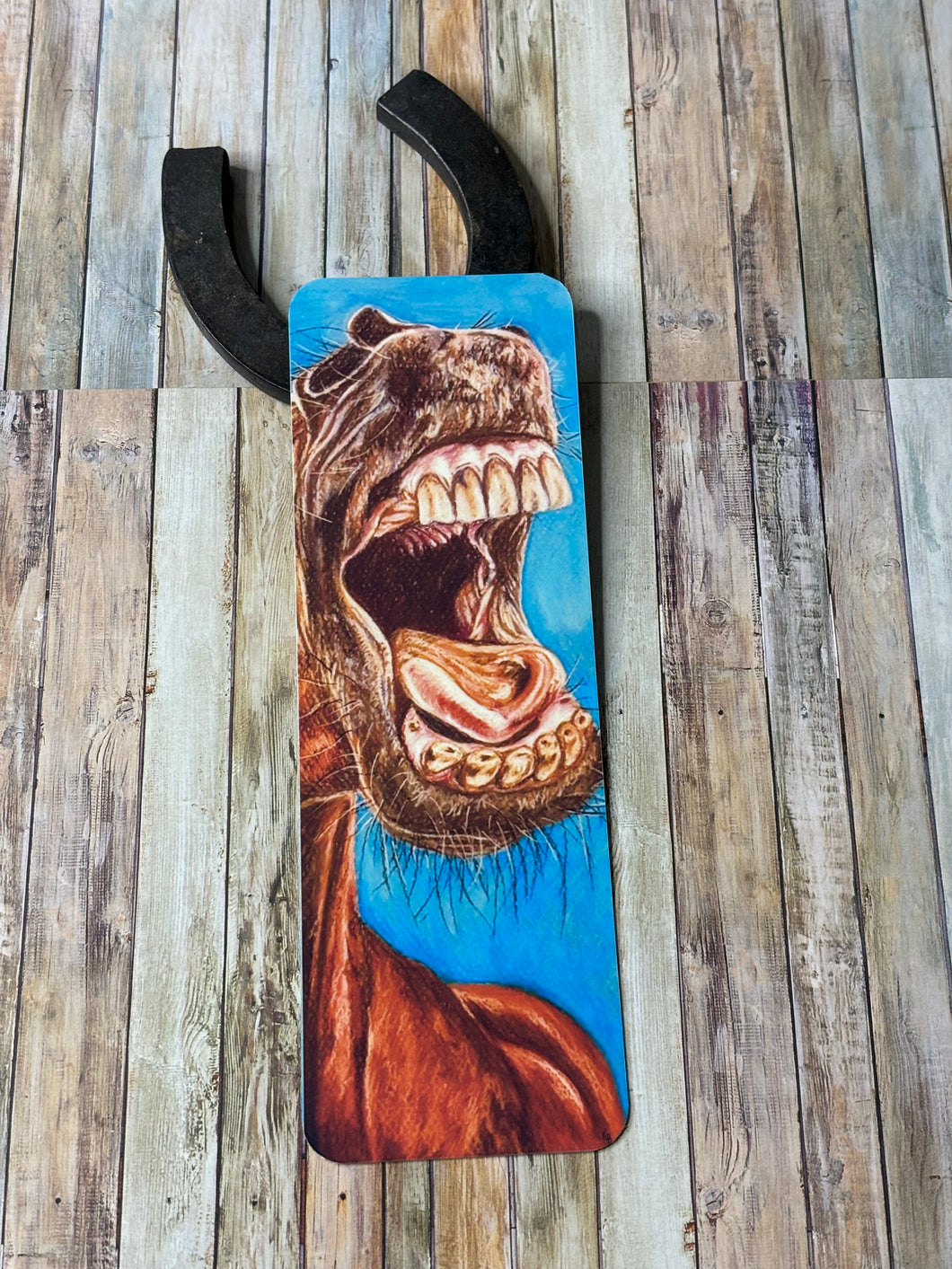 The Laughing Horse bookmark