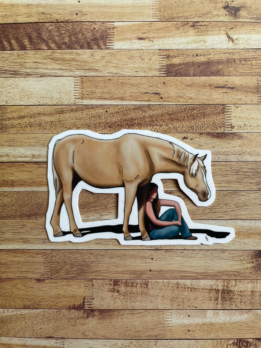Heart Horse sticker