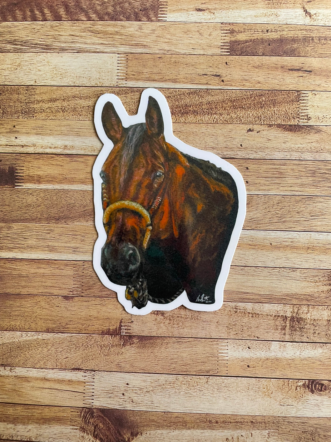 Hackamore Horse sticker